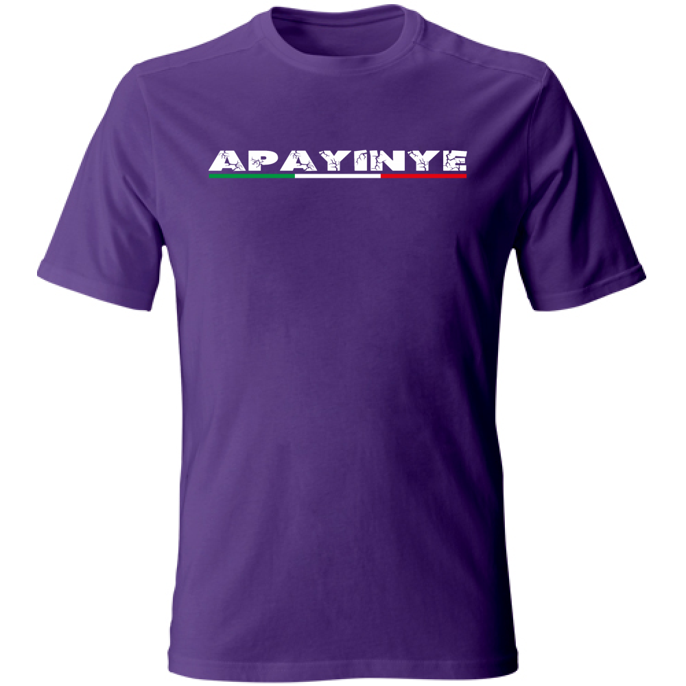 T-Shirt Unisex Apayinye 01 Bianca