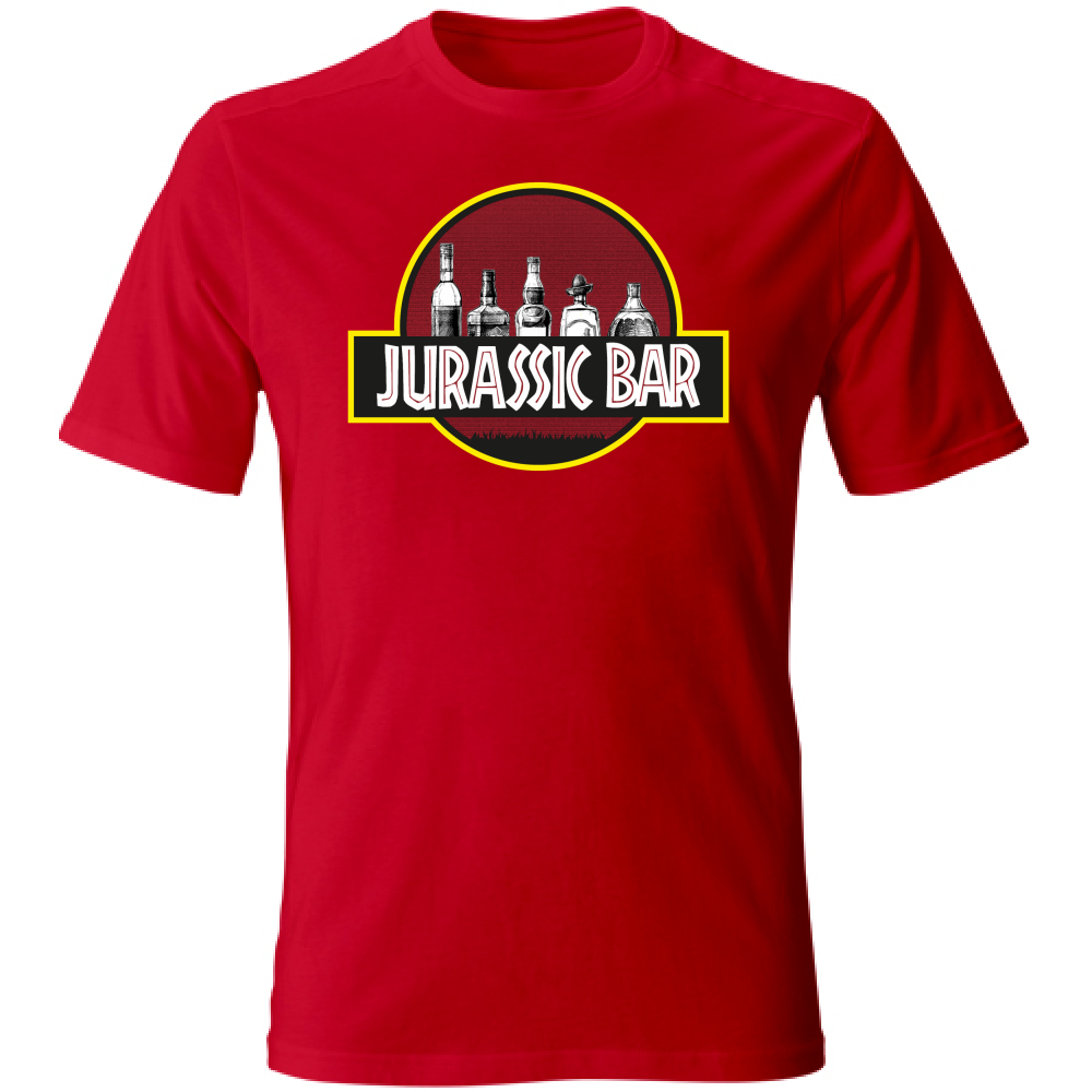 T-Shirt Unisex Large Jueassic--bar