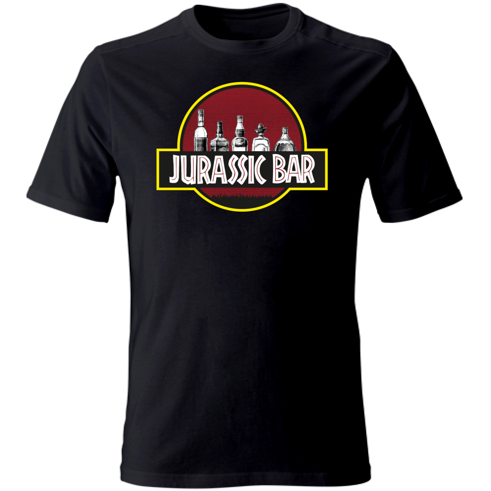 T-Shirt Unisex Large Jueassic--bar
