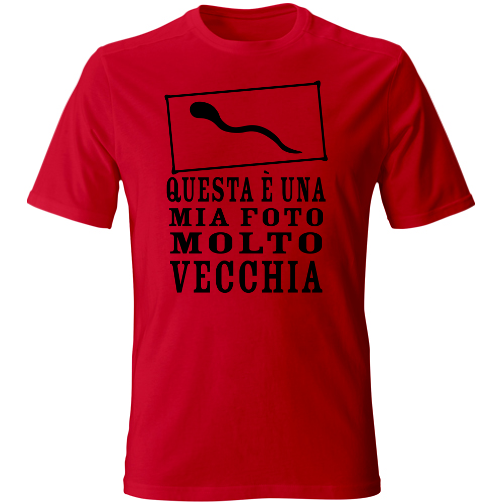 T-Shirt Unisex Large Questa è una mia foto TG grande