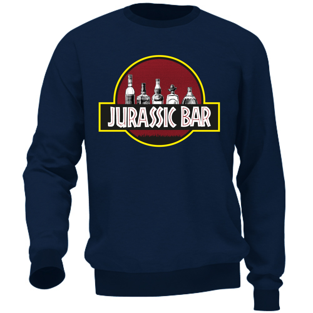 Felpa Unisex Jueassic--bar