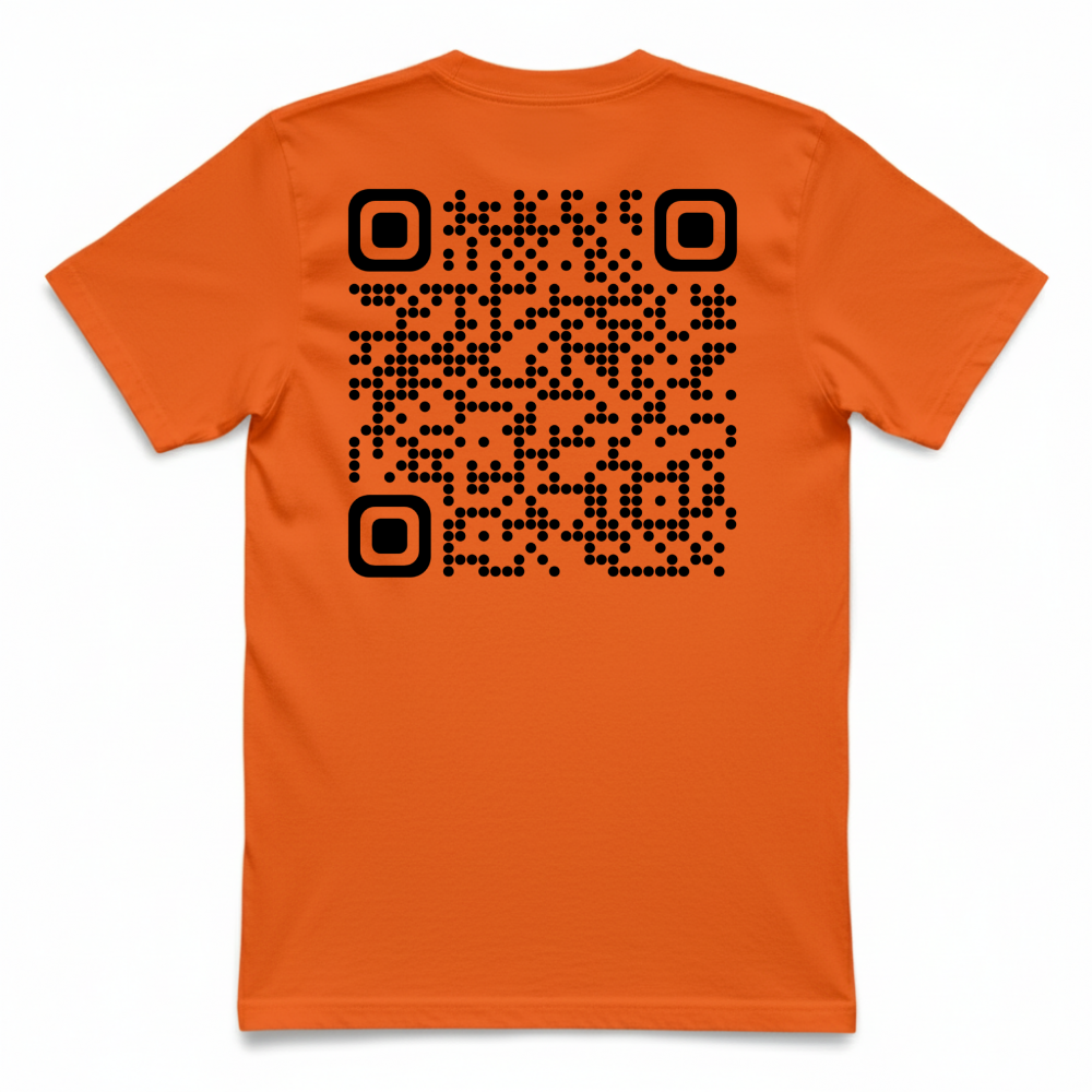 T-Shirt Unisex QRCODE 12 - Ti stavi chiedendo cosa c'è qui? Semp