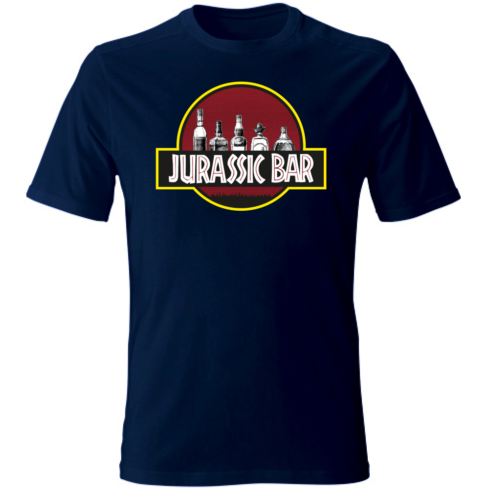 T-Shirt Unisex Large Jueassic--bar