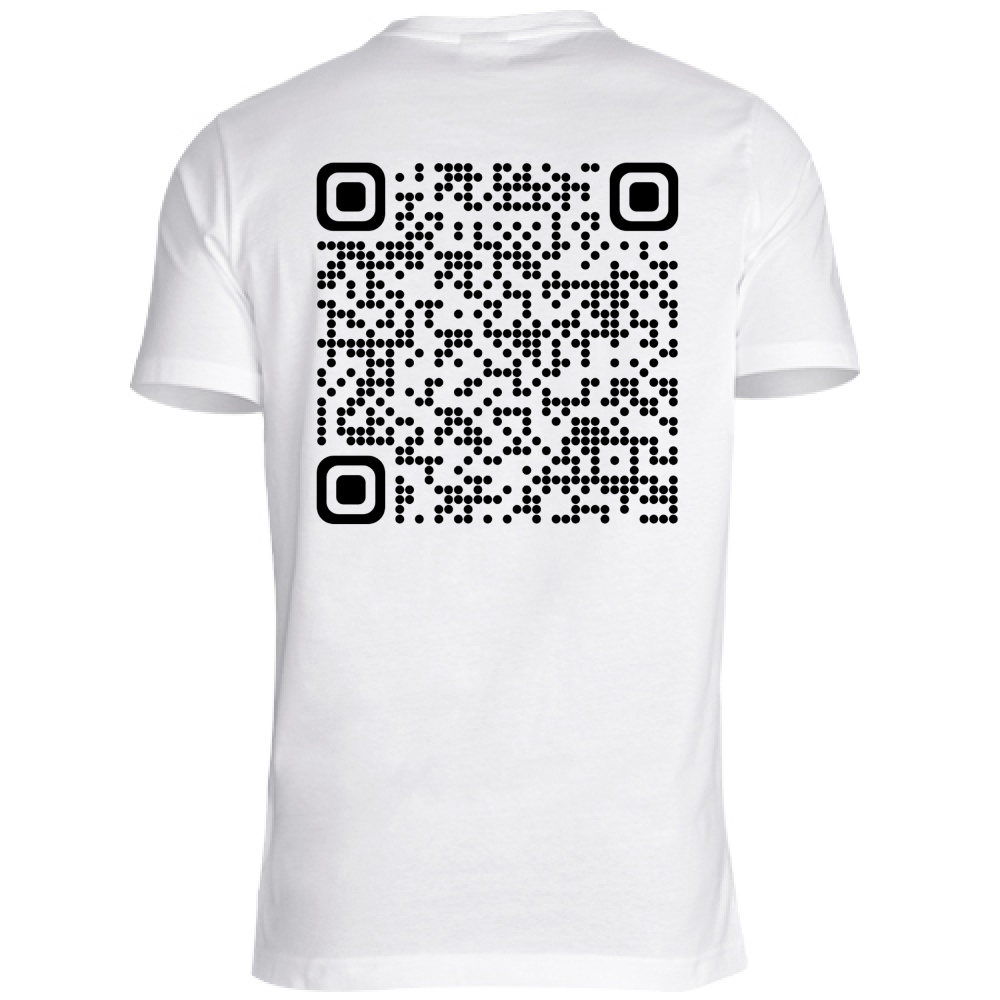 T-Shirt Unisex QRCODE 6 - Hai scansionato il QR code! Ora è il m