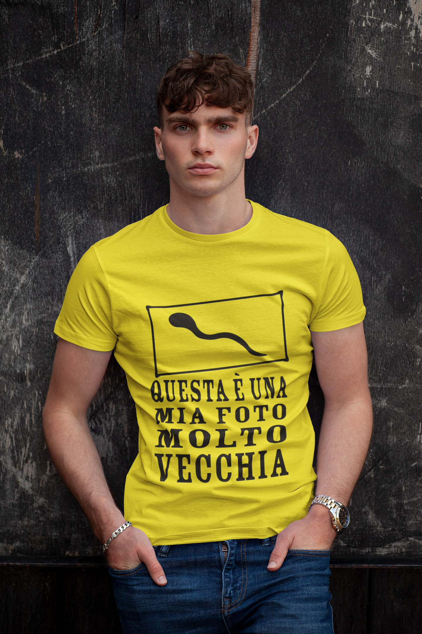 T-Shirt Unisex QUESTA è UNA MIA FOTO MOLTO VECCHIA -
