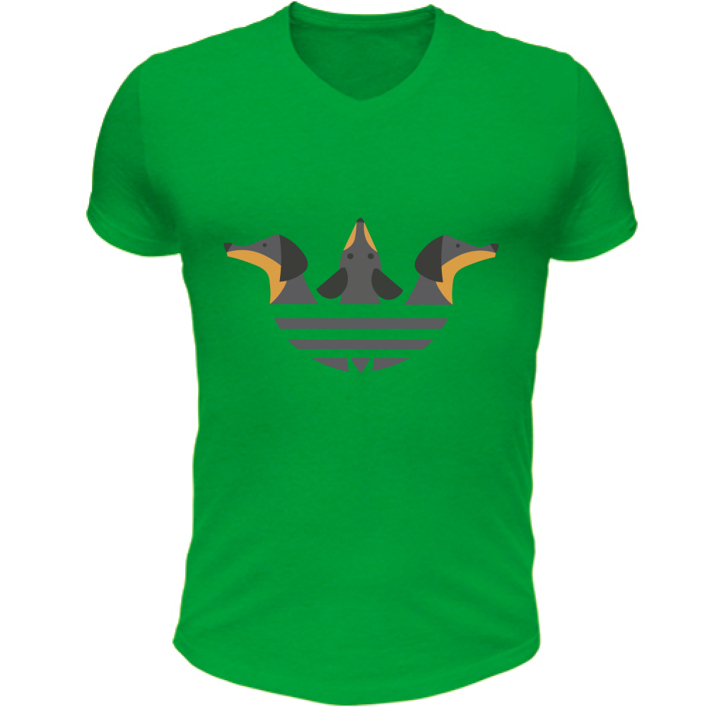 T-Shirt Unisex Scollo V Adidog