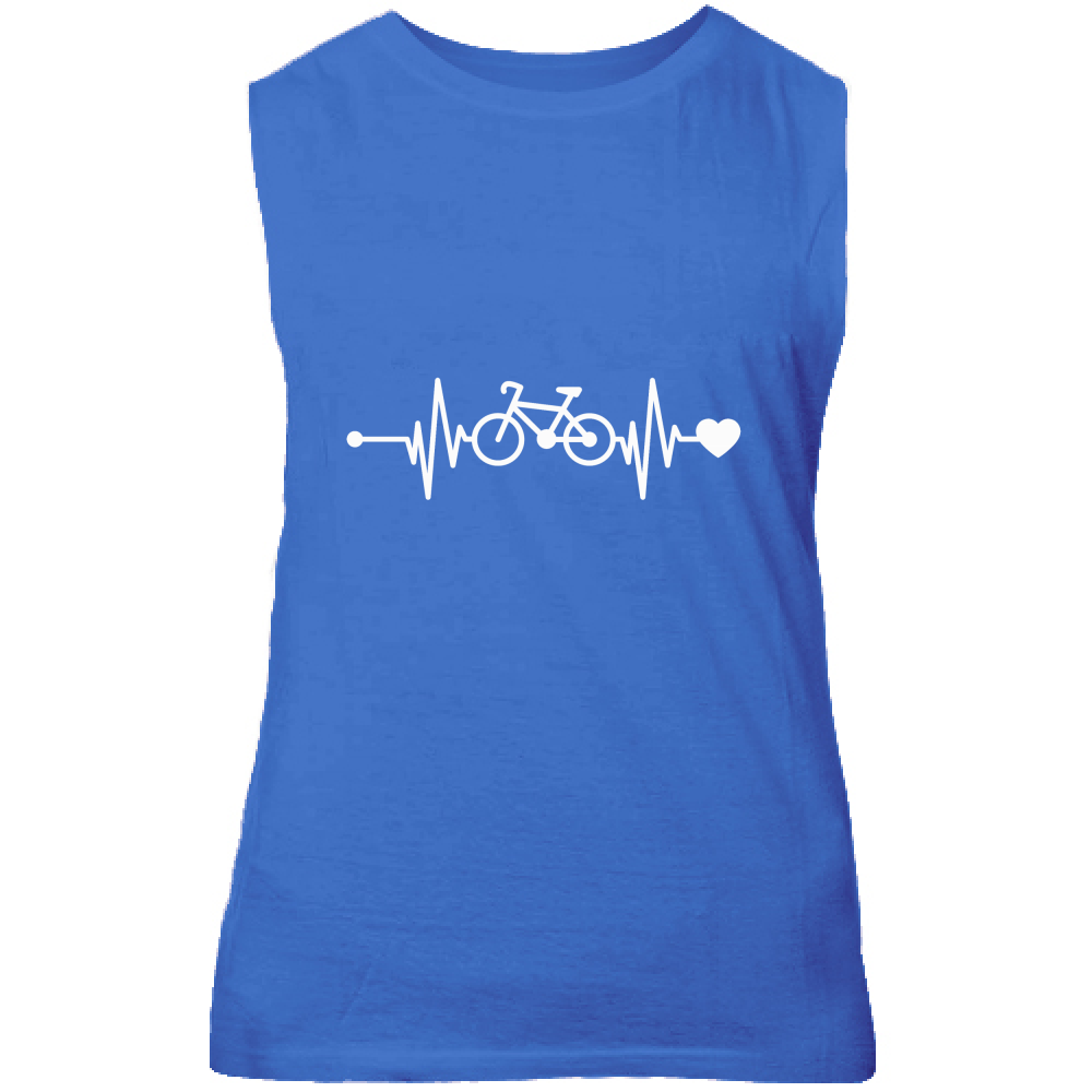 Canotta Unisex Battito Bicicletta