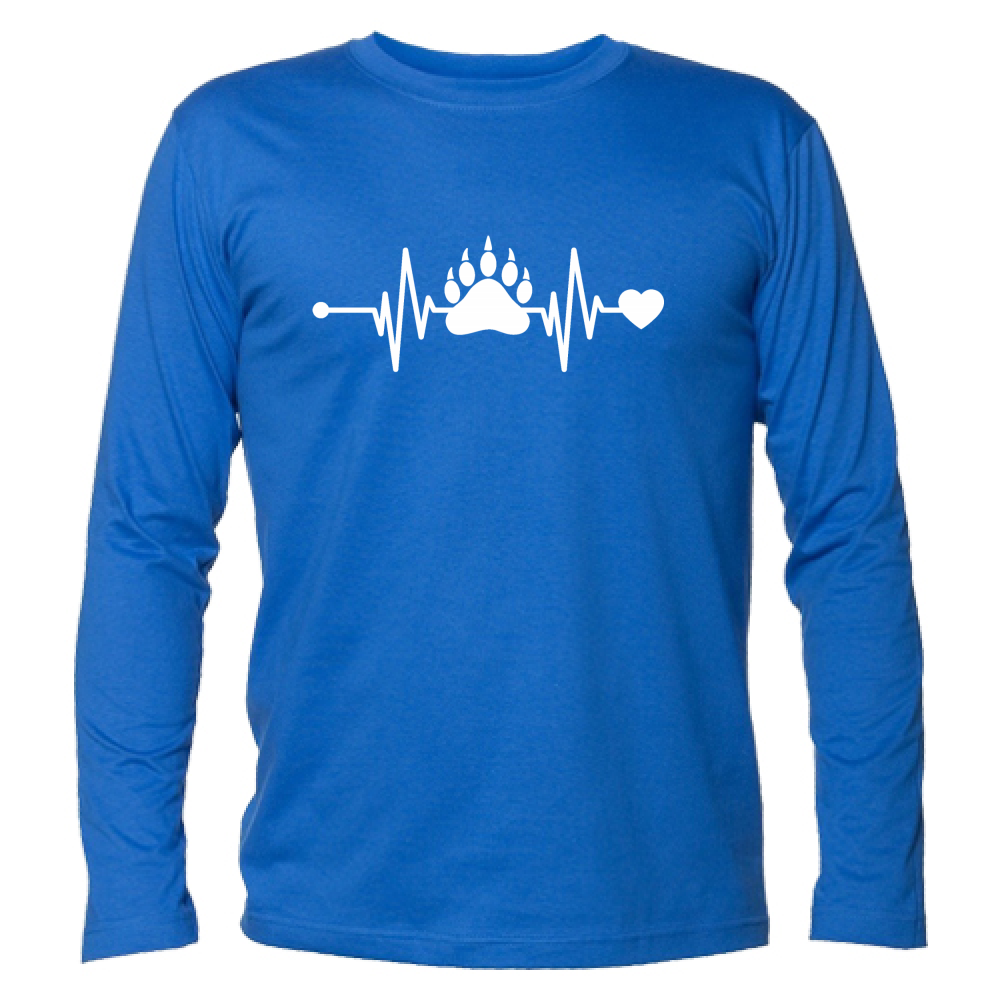 T-Shirt Unisex Manica Lunga Battito Animale