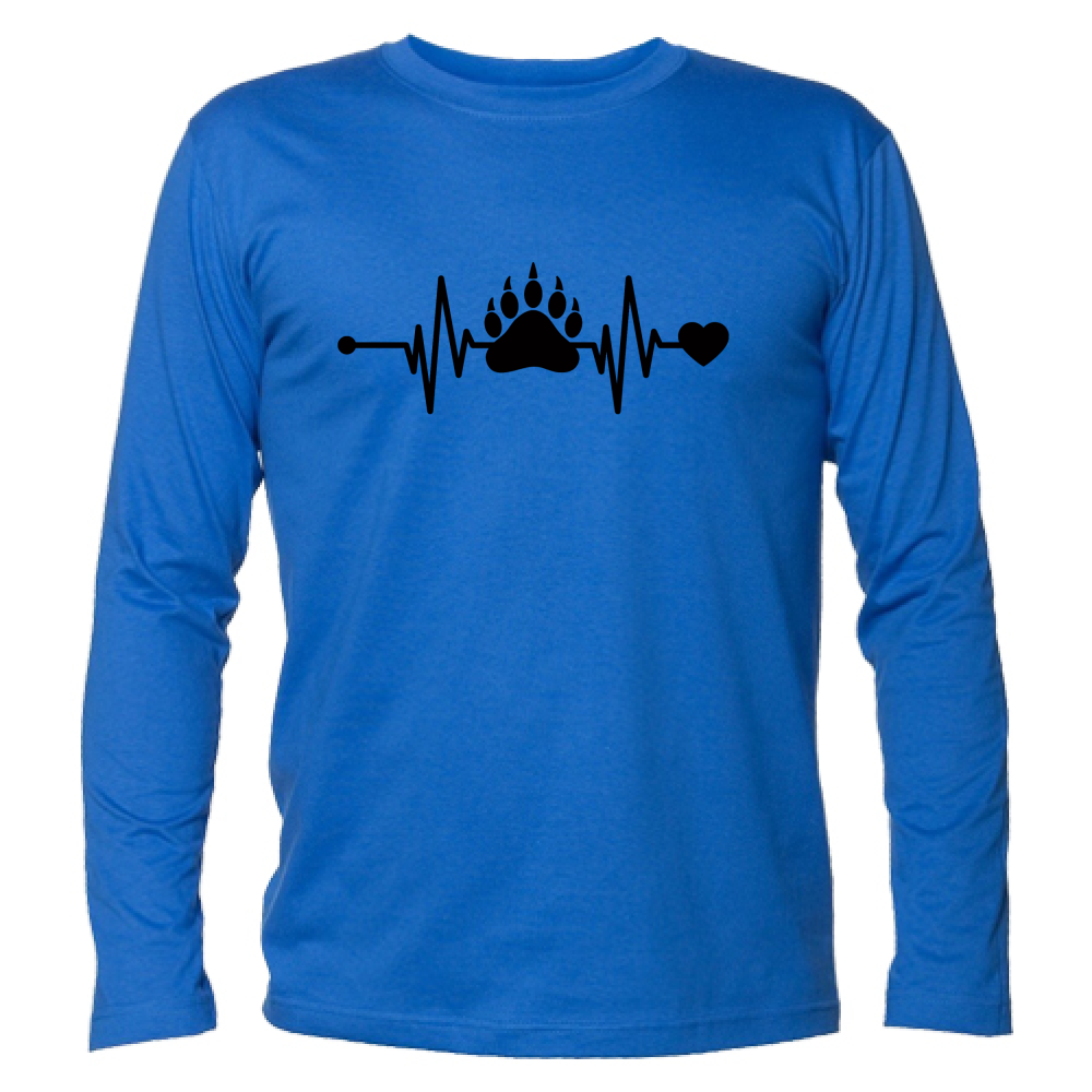 T-Shirt Unisex Manica Lunga Battito Animale N