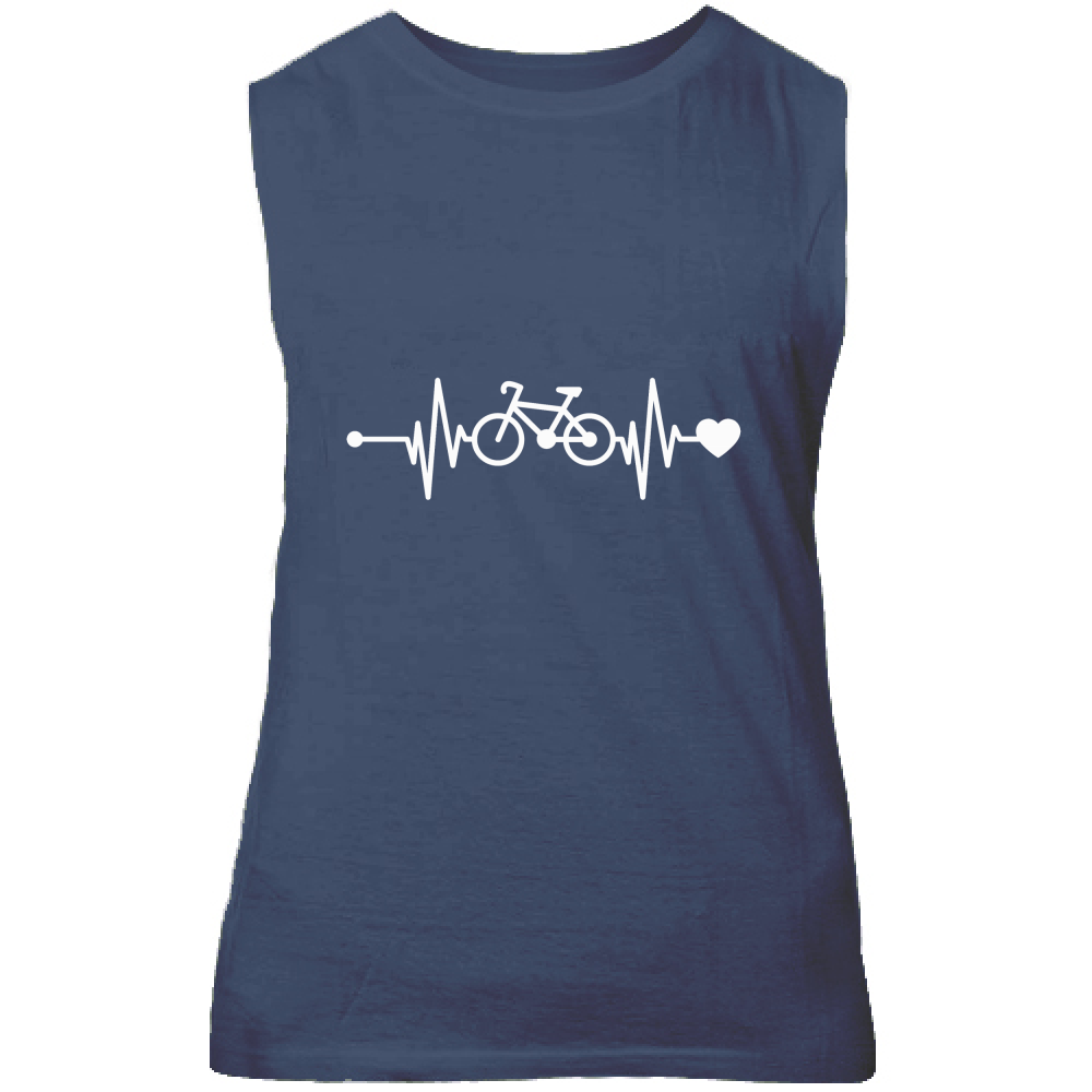 Canotta Unisex Battito Bicicletta