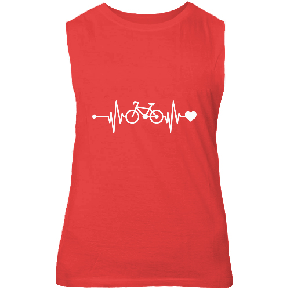Canotta Unisex Battito Bicicletta