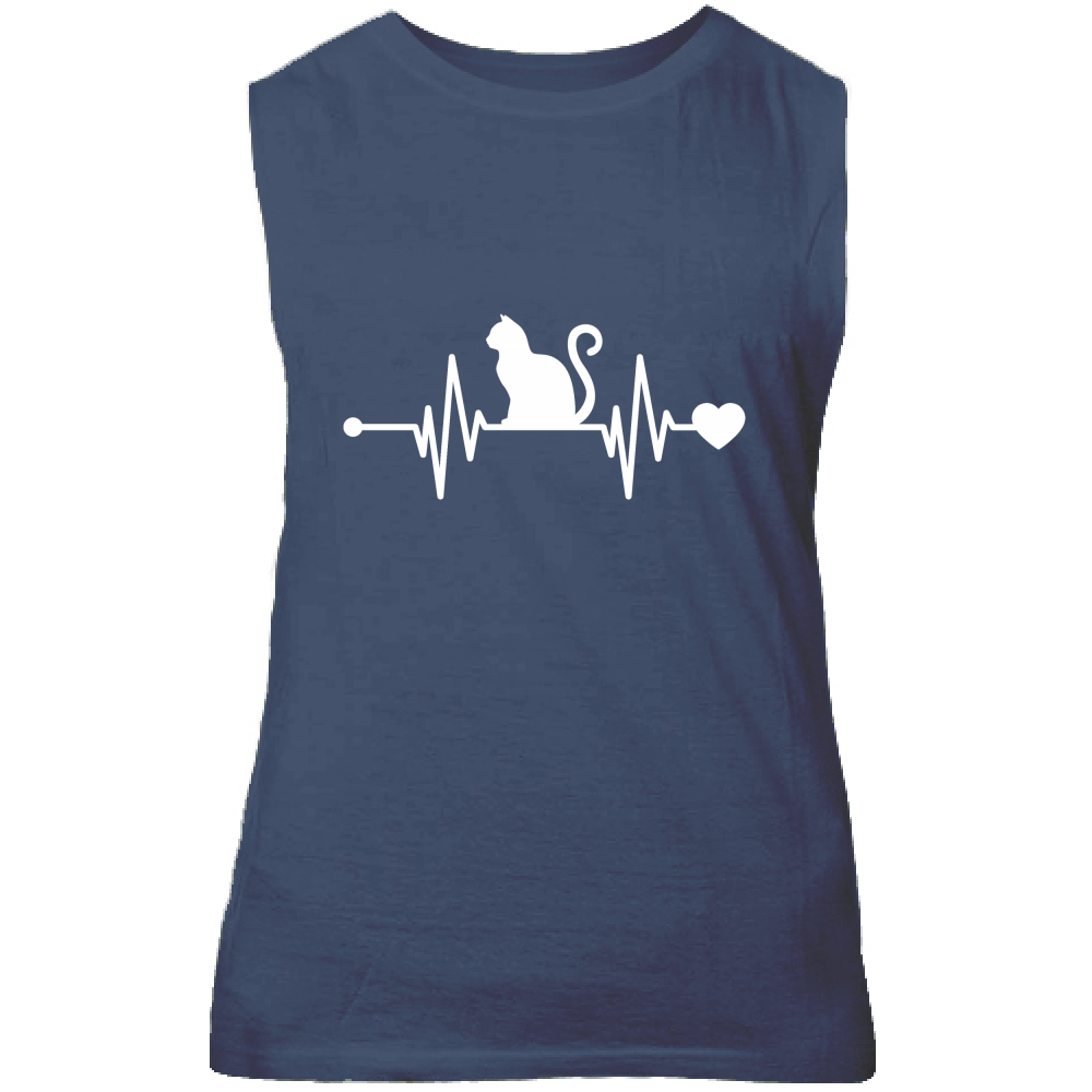 Canotta Unisex Battito Gatto B