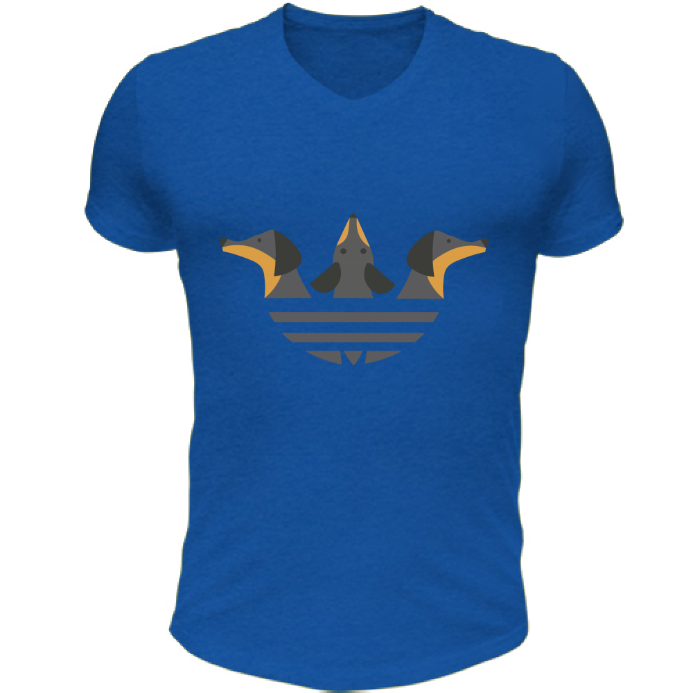 T-Shirt Unisex Scollo V Adidog