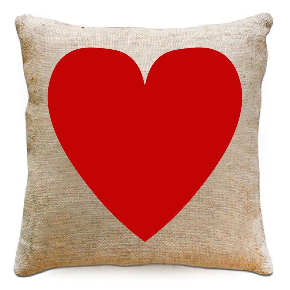Cuscino Juta cuscino cuori - LanStylitaly
