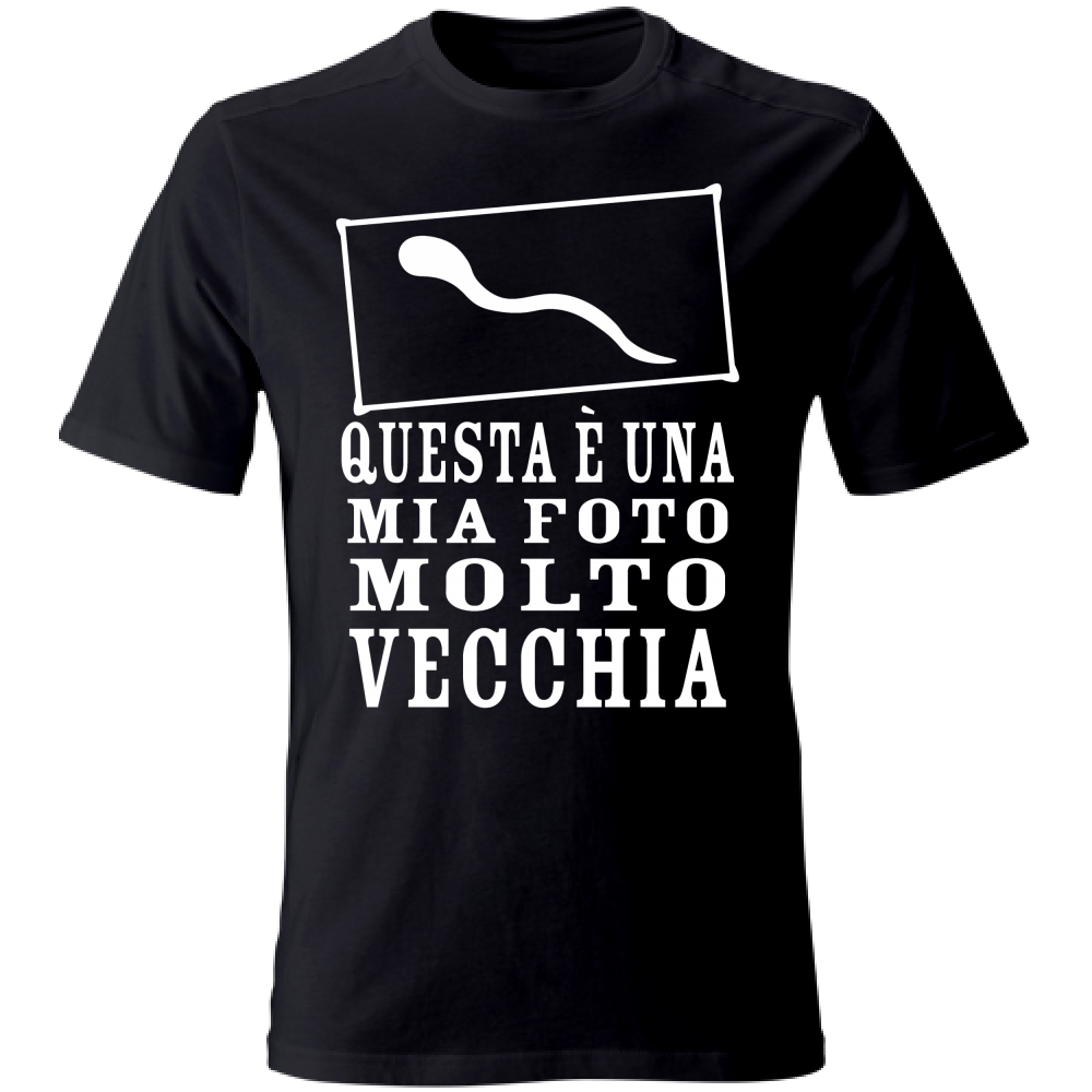 T-Shirt Unisex QUESTA è UNA MIA FOTO MOLTO VECCHIA -