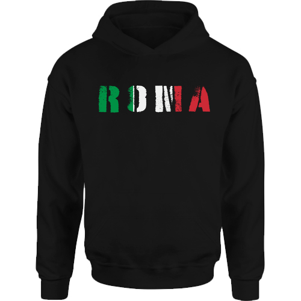 Felpa Bambino con Cappuccio Roma ITA