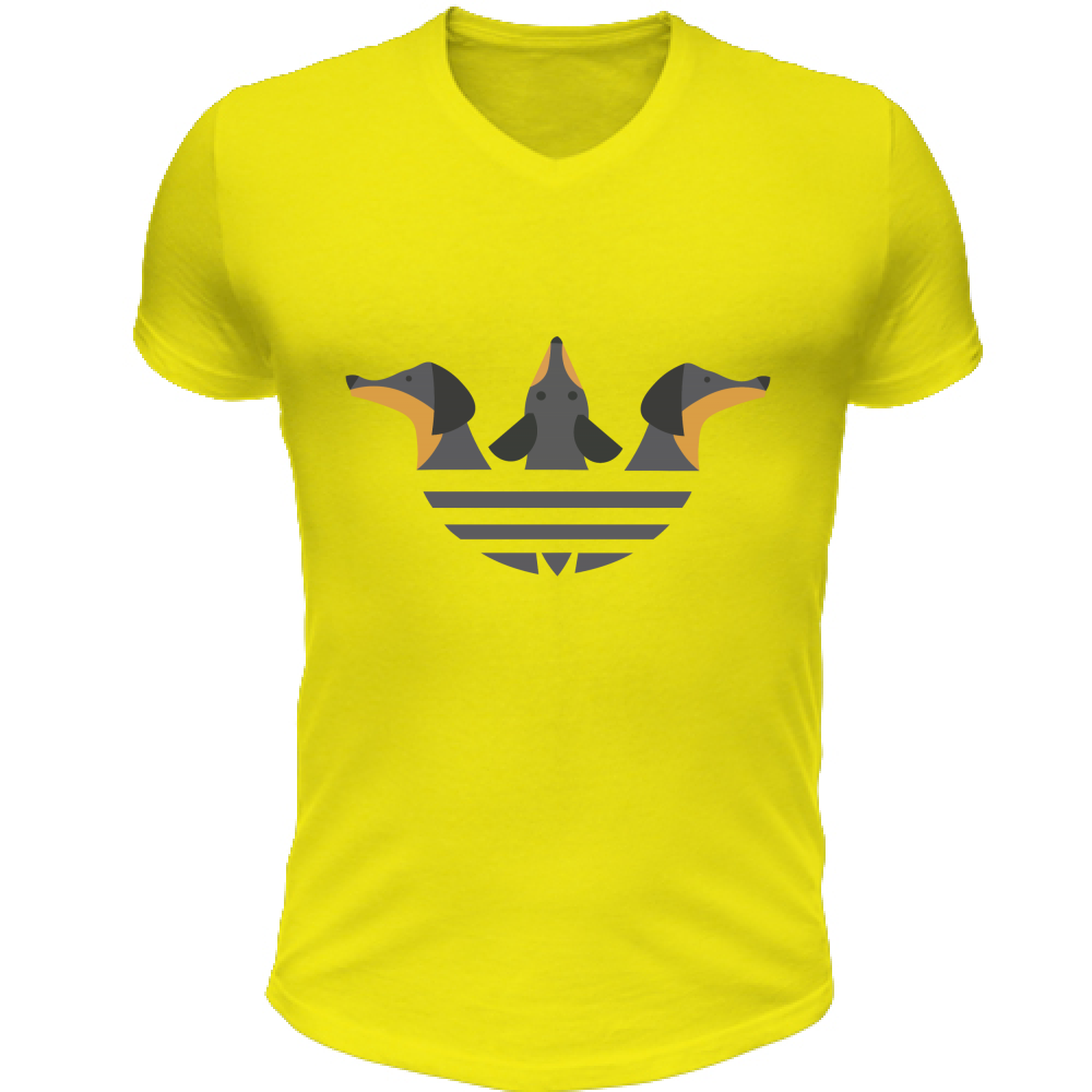 T-Shirt Unisex Scollo V Adidog