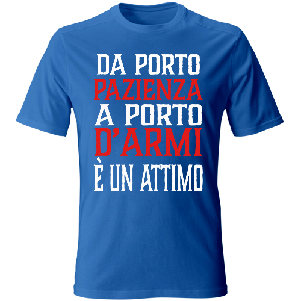 T-Shirt Unisex Da porto pazienza - Bianca