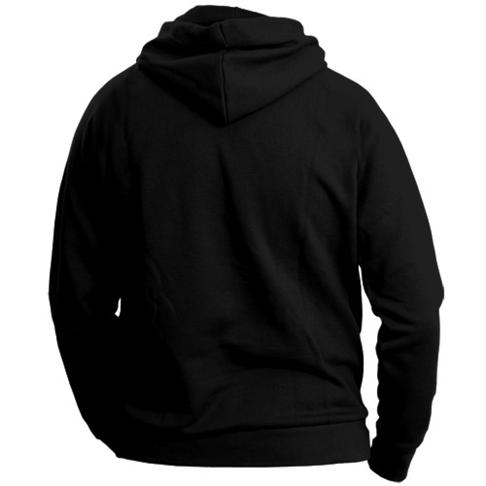 Felpa Unisex con Cappuccio onde bianco