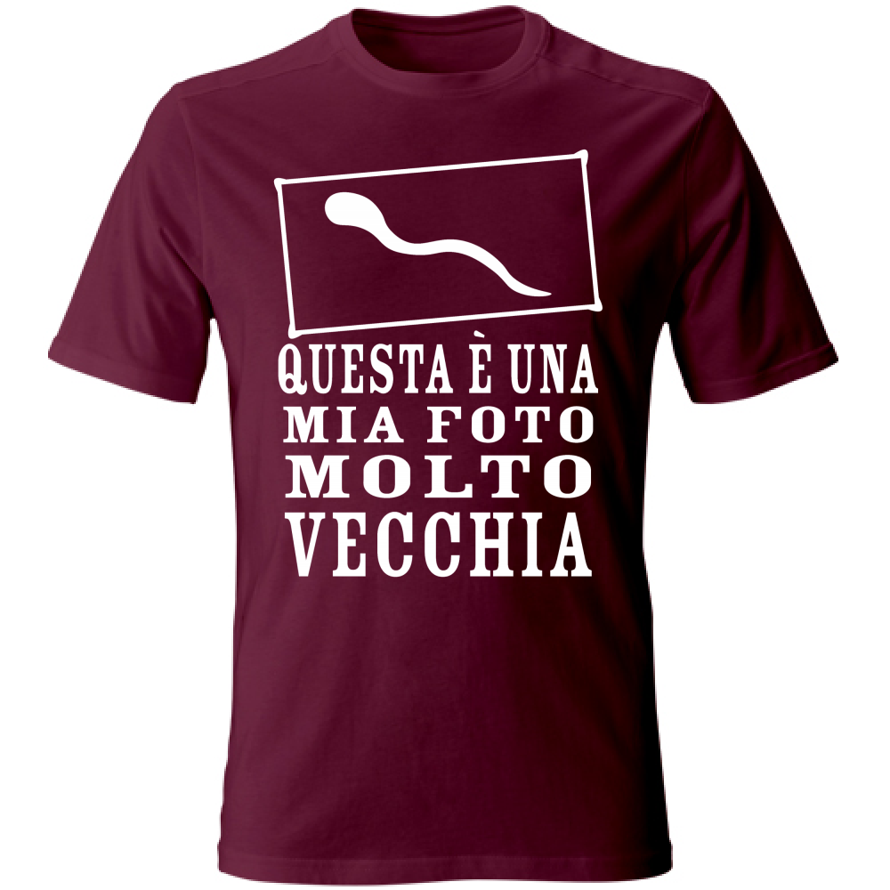 T-Shirt Unisex QUESTA è UNA MIA FOTO MOLTO VECCHIA -