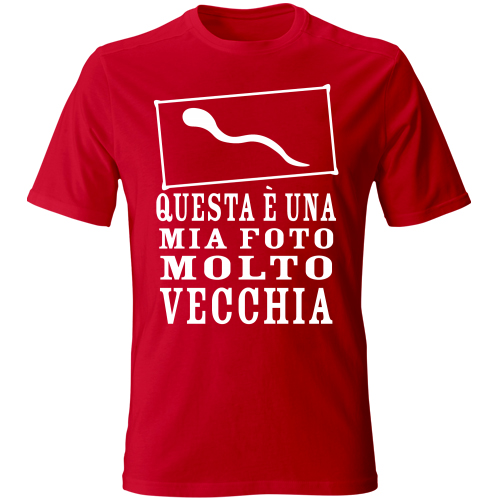 T-Shirt Unisex QUESTA è UNA MIA FOTO MOLTO VECCHIA -