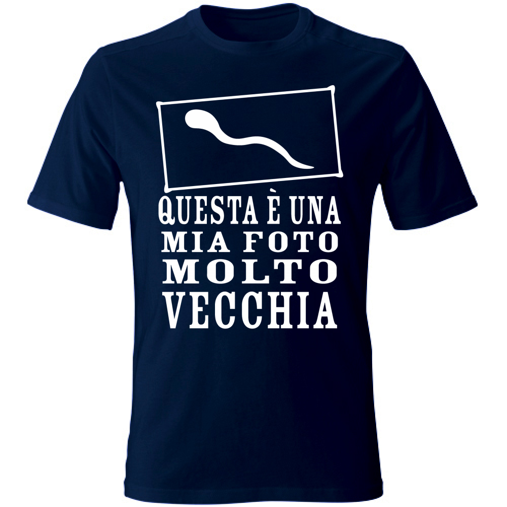 T-Shirt Unisex QUESTA è UNA MIA FOTO MOLTO VECCHIA -