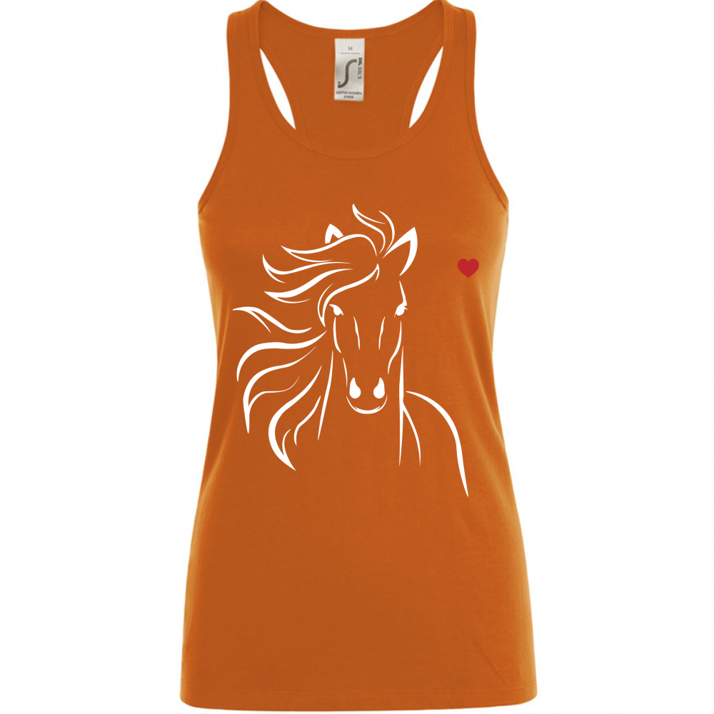 Canotta Donna Cavallo Amore - LanStylitaly