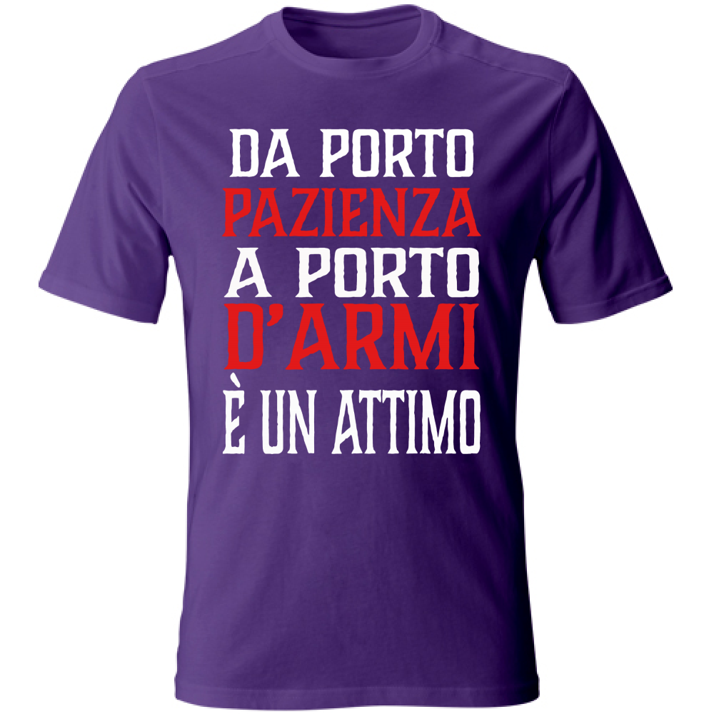 T-Shirt Unisex Da porto pazienza - Bianca