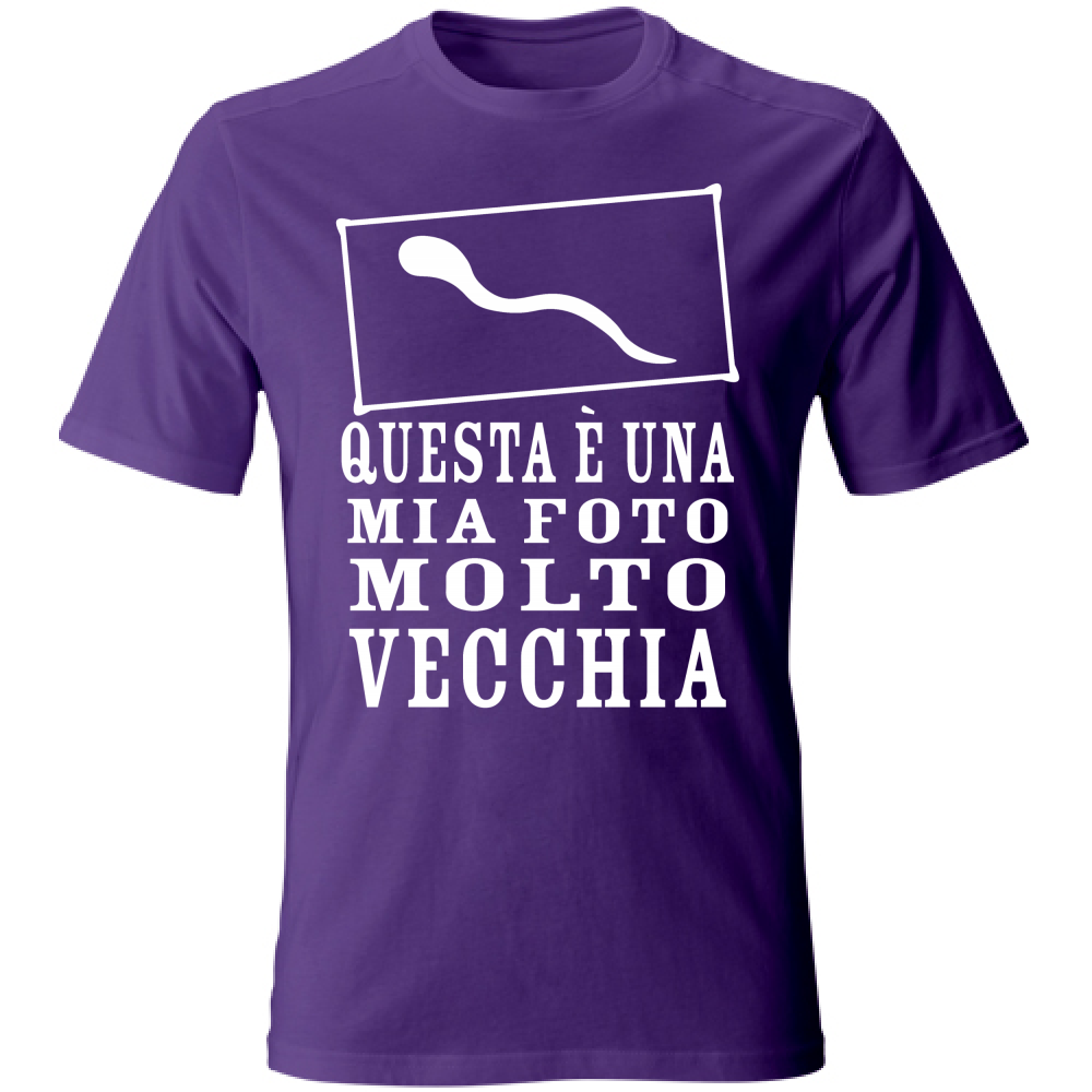 T-Shirt Unisex QUESTA è UNA MIA FOTO MOLTO VECCHIA -
