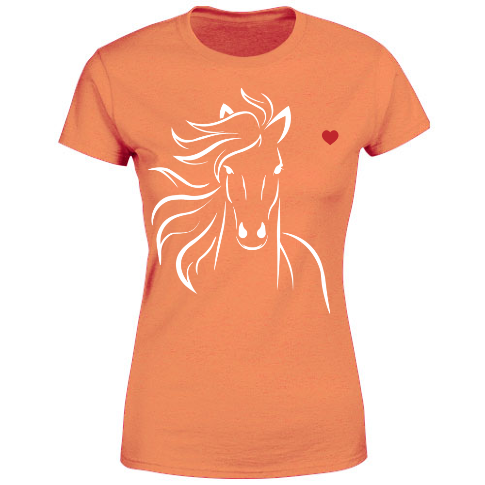T-Shirt Donna Cavallo Amore - LanStylitaly
