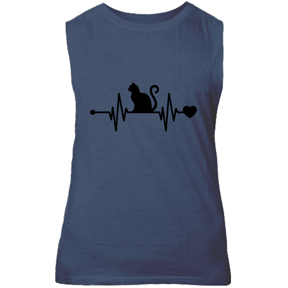 Canotta Unisex Battito Gatto N