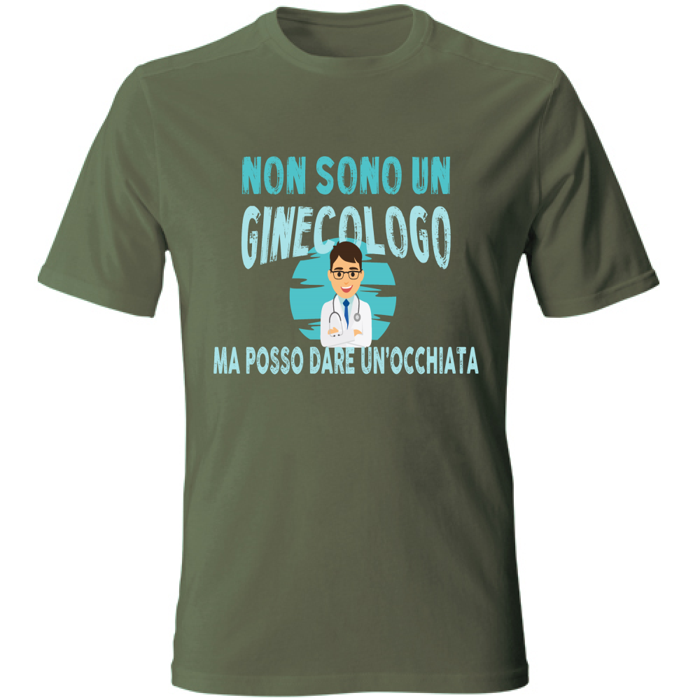 T-Shirt Unisex NON SONO UN GINECOLOGO