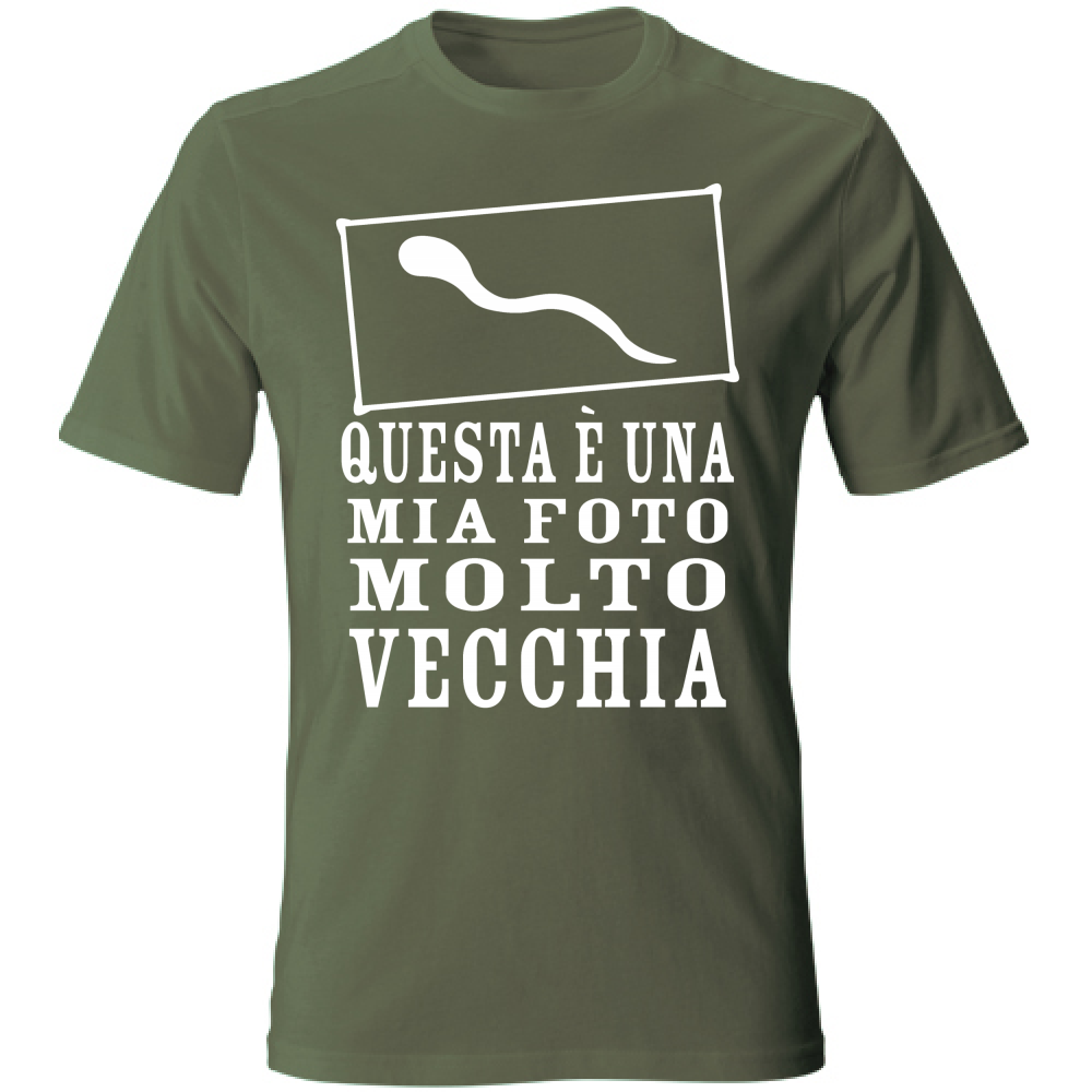 T-Shirt Unisex QUESTA è UNA MIA FOTO MOLTO VECCHIA -
