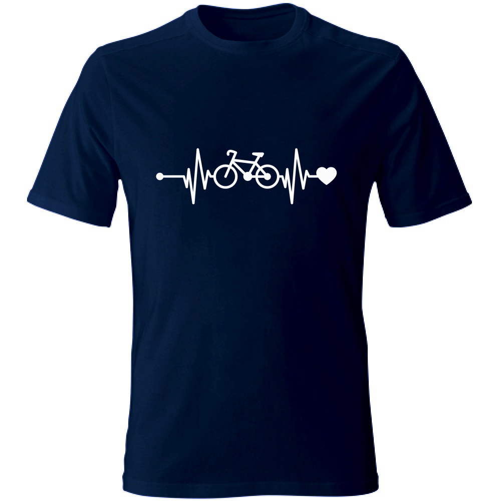 T-Shirt Unisex Battito Bicicletta