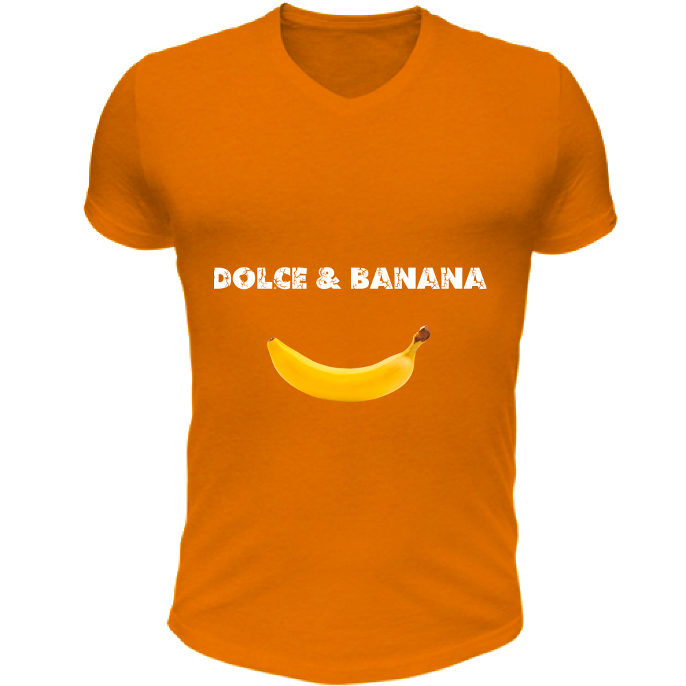 T-Shirt Unisex Scollo V Dolce&Banana