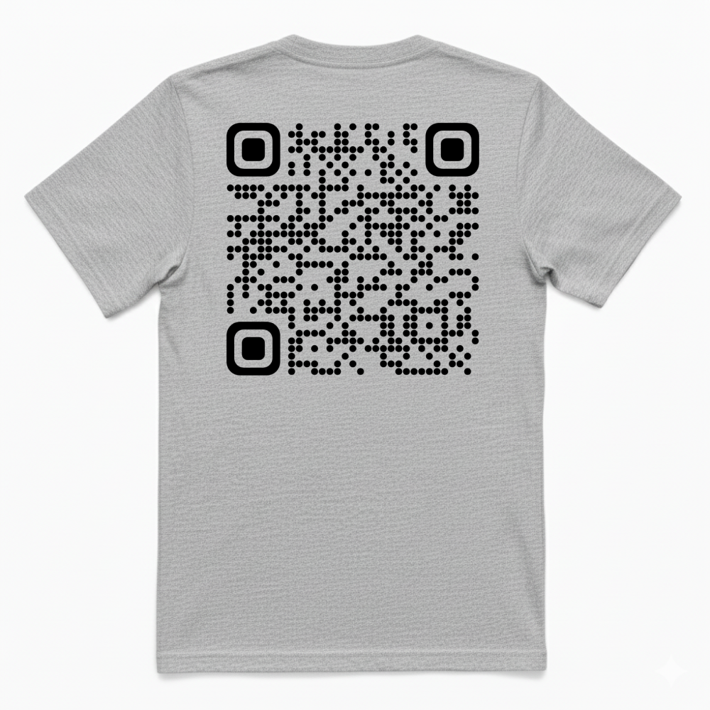 T-Shirt Unisex QRCODE 12 - Ti stavi chiedendo cosa c'è qui? Semp