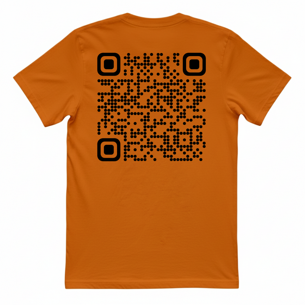 T-Shirt Unisex QRCODE 12 - Ti stavi chiedendo cosa c'è qui? Semp