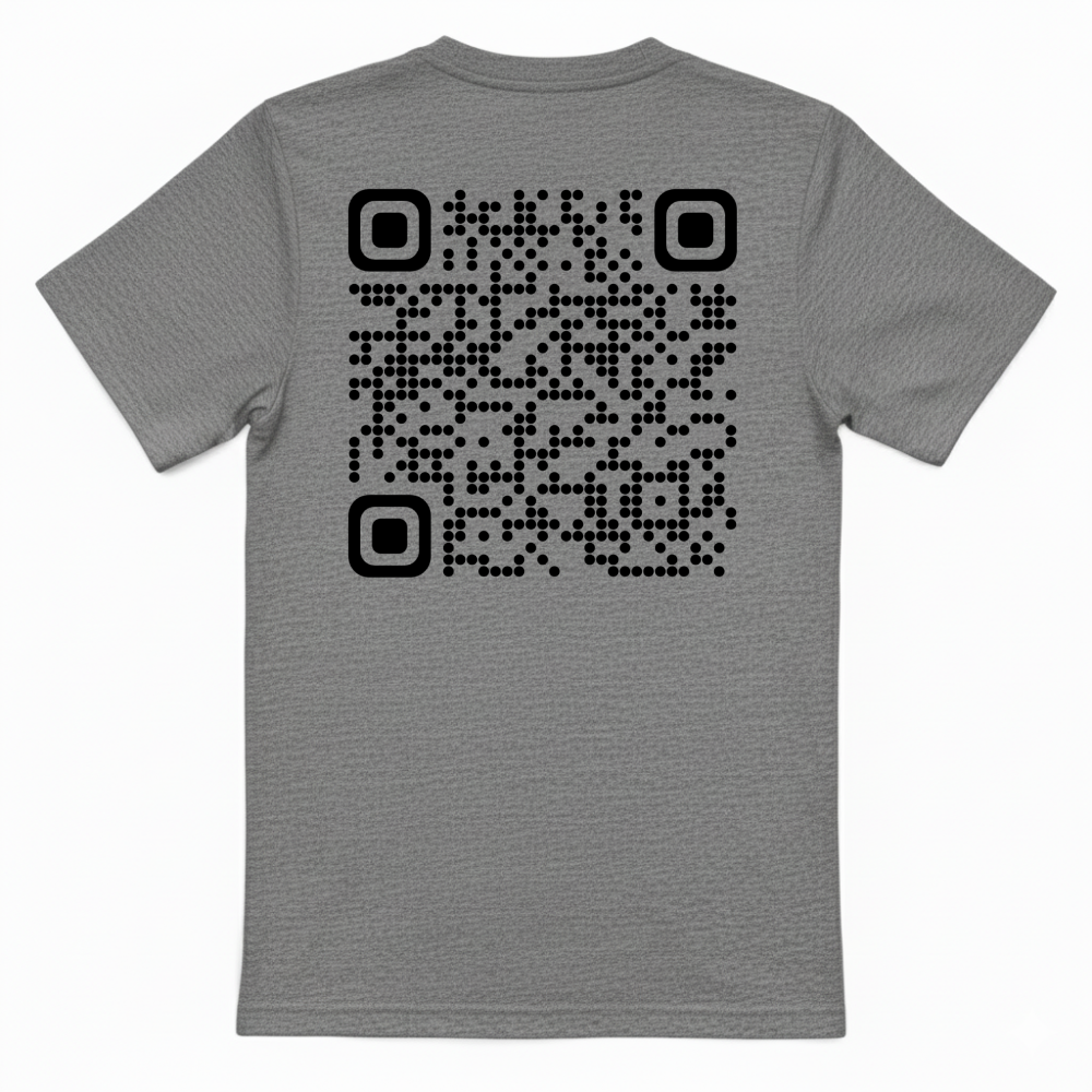 T-Shirt Unisex QRCODE 12 - Ti stavi chiedendo cosa c'è qui? Semp
