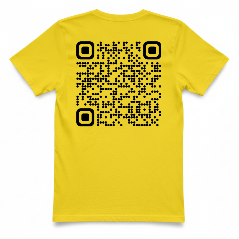 T-Shirt Unisex QRCODE 12 - Ti stavi chiedendo cosa c'è qui? Semp