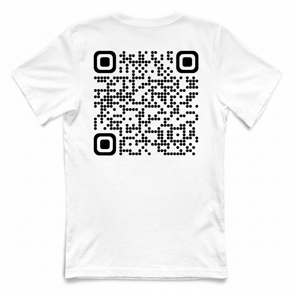 T-Shirt Unisex QRCODE 12 - Ti stavi chiedendo cosa c'è qui? Semp