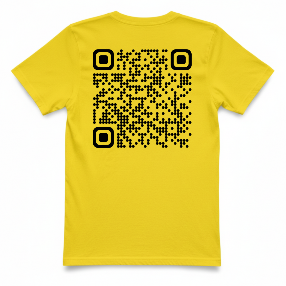 T-Shirt Unisex QRCODE 13 - La curiosità ti ha portato qui, ma il