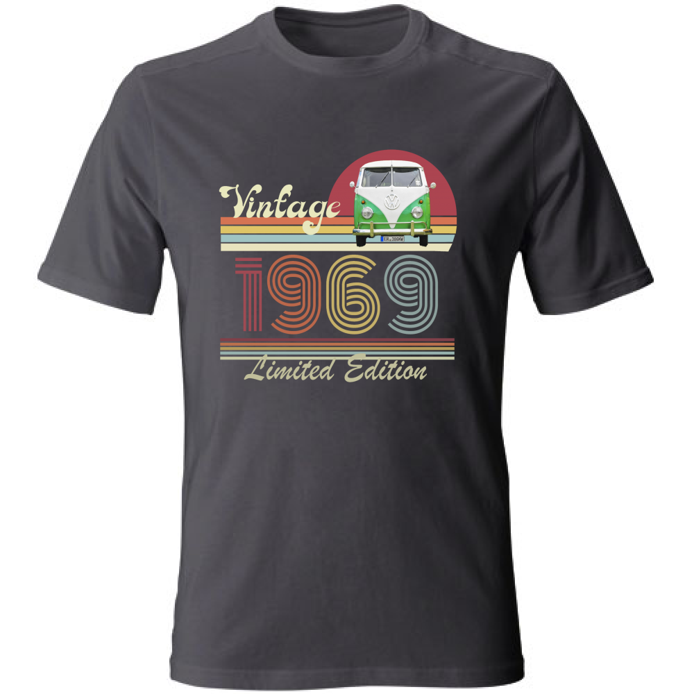 T-Shirt Unisex Large 1969 limited edition