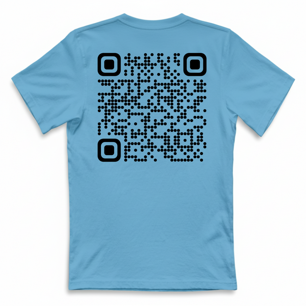 T-Shirt Unisex QRCODE 12 - Ti stavi chiedendo cosa c'è qui? Semp