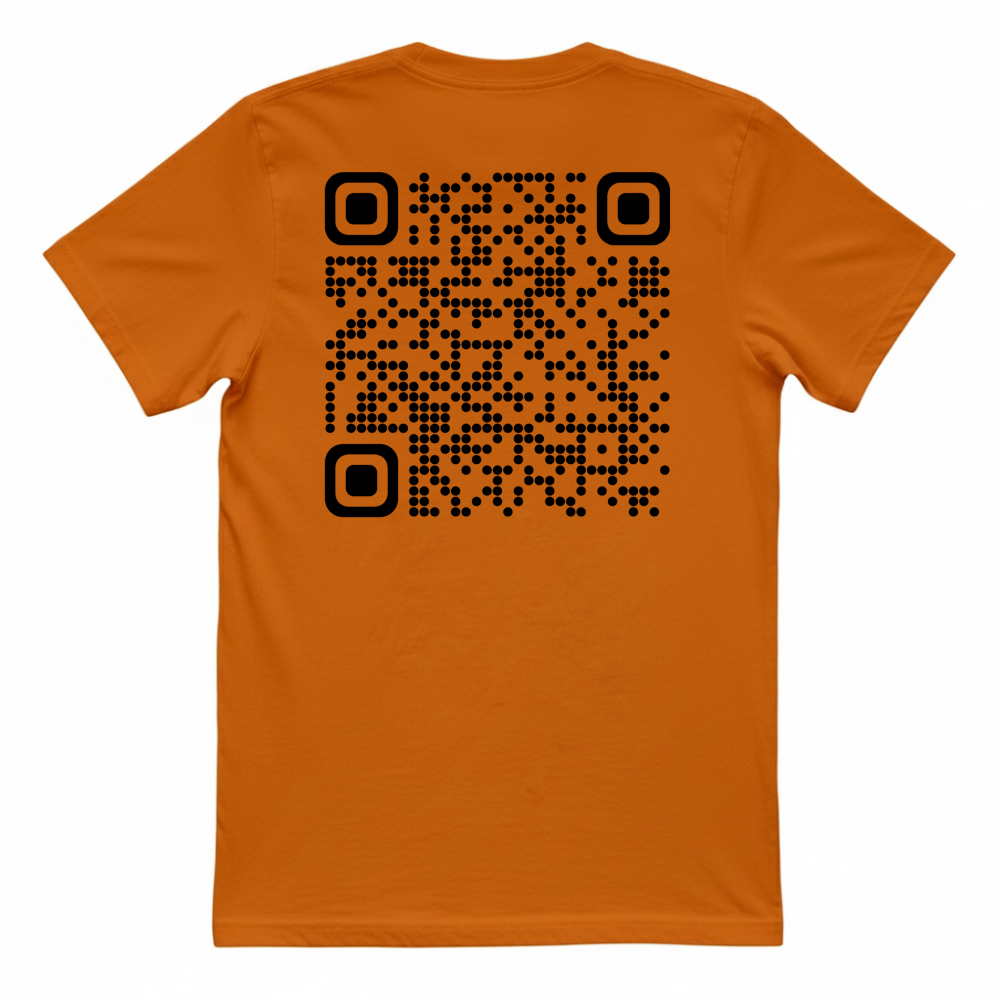 T-Shirt Unisex QRCODE 13 - La curiosità ti ha portato qui, ma il