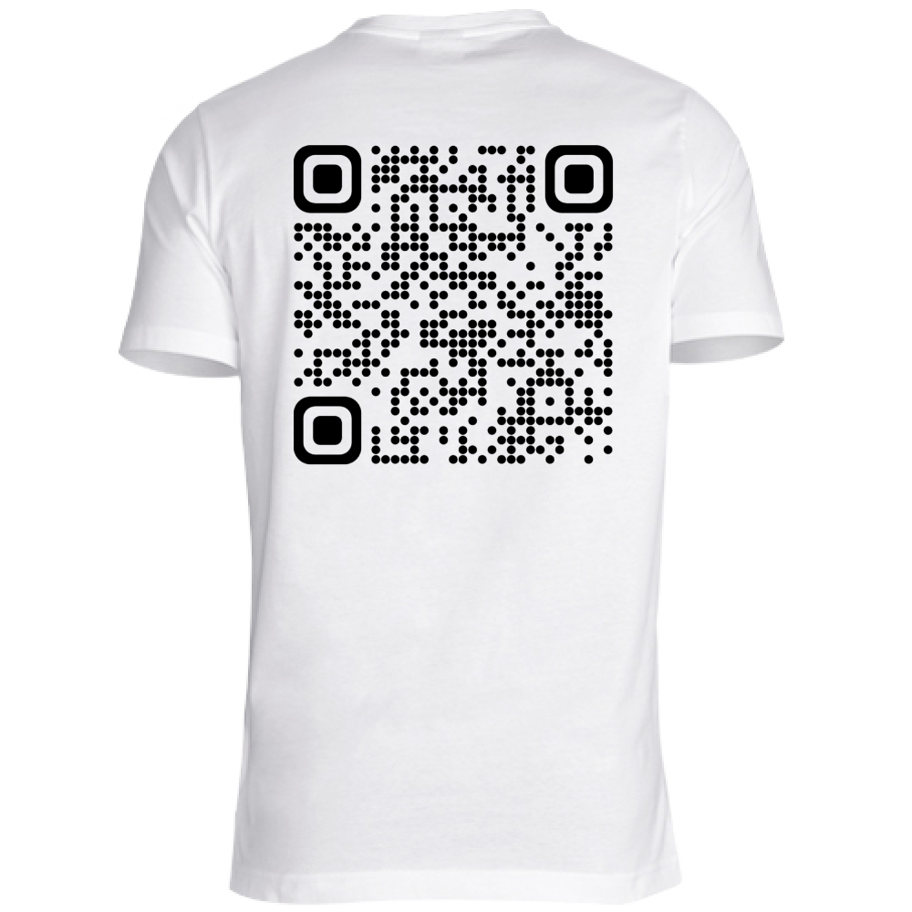 T-Shirt Unisex QRC0DE 10 - Complimenti, hai trovato il QR code pi