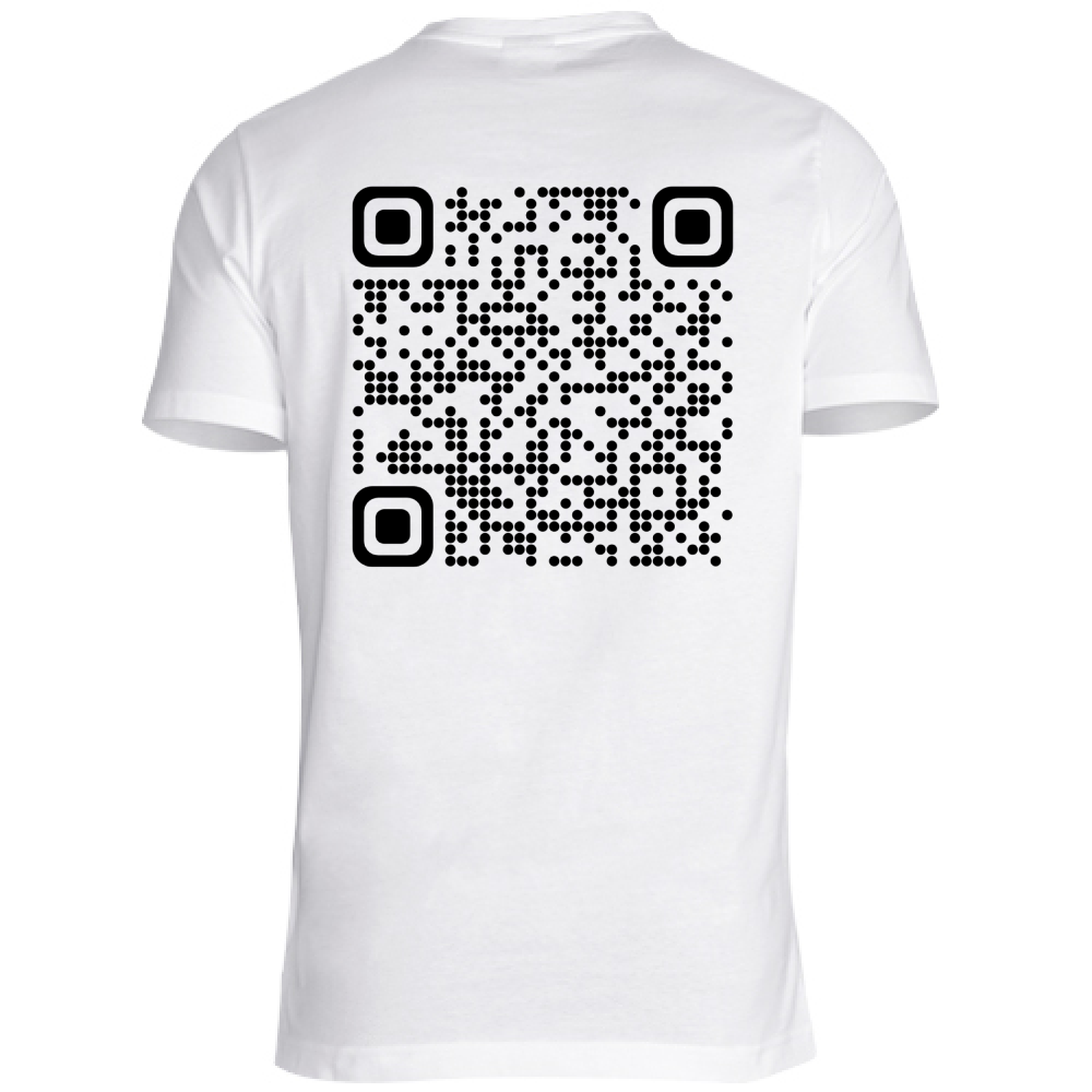 T-Shirt Unisex QRCODE 7 - Ehi! Sei più vicino alla tua prossima