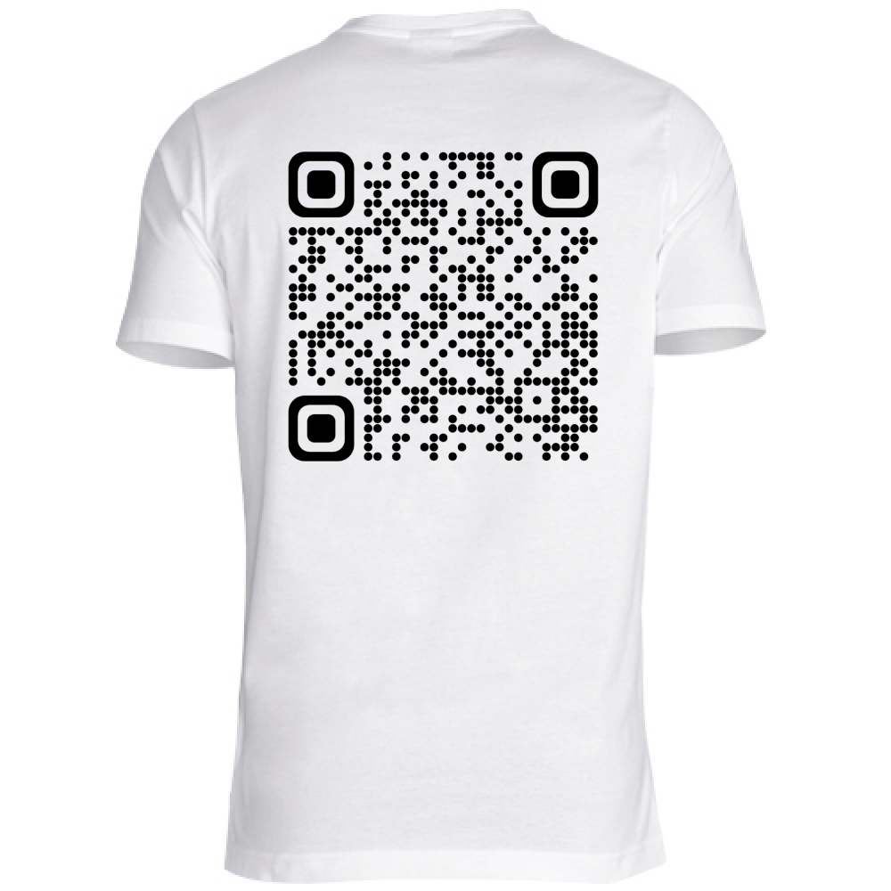 T-Shirt Unisex QRCODE 9 - Non smettere mai di cercare il lato div