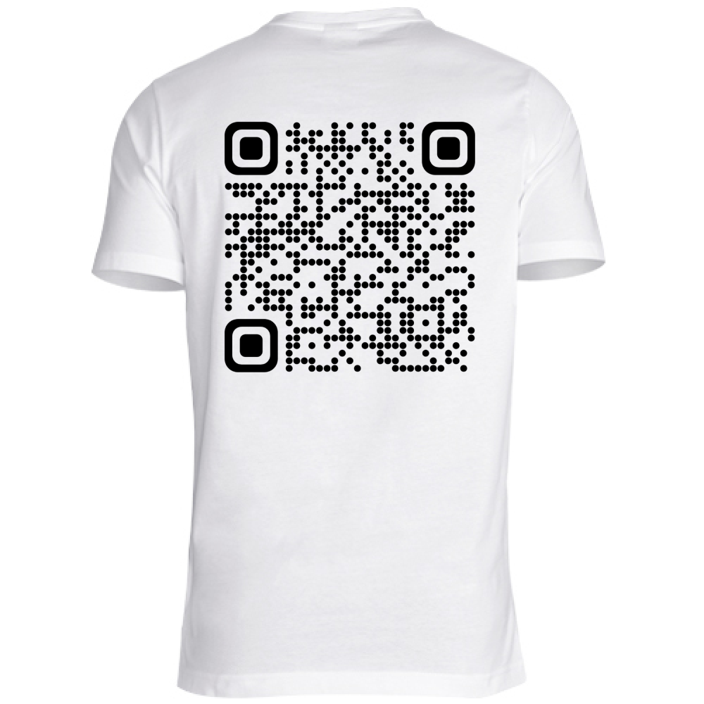 T-Shirt Unisex QRCODE 12 - Ti stavi chiedendo cosa c'è qui? Semp