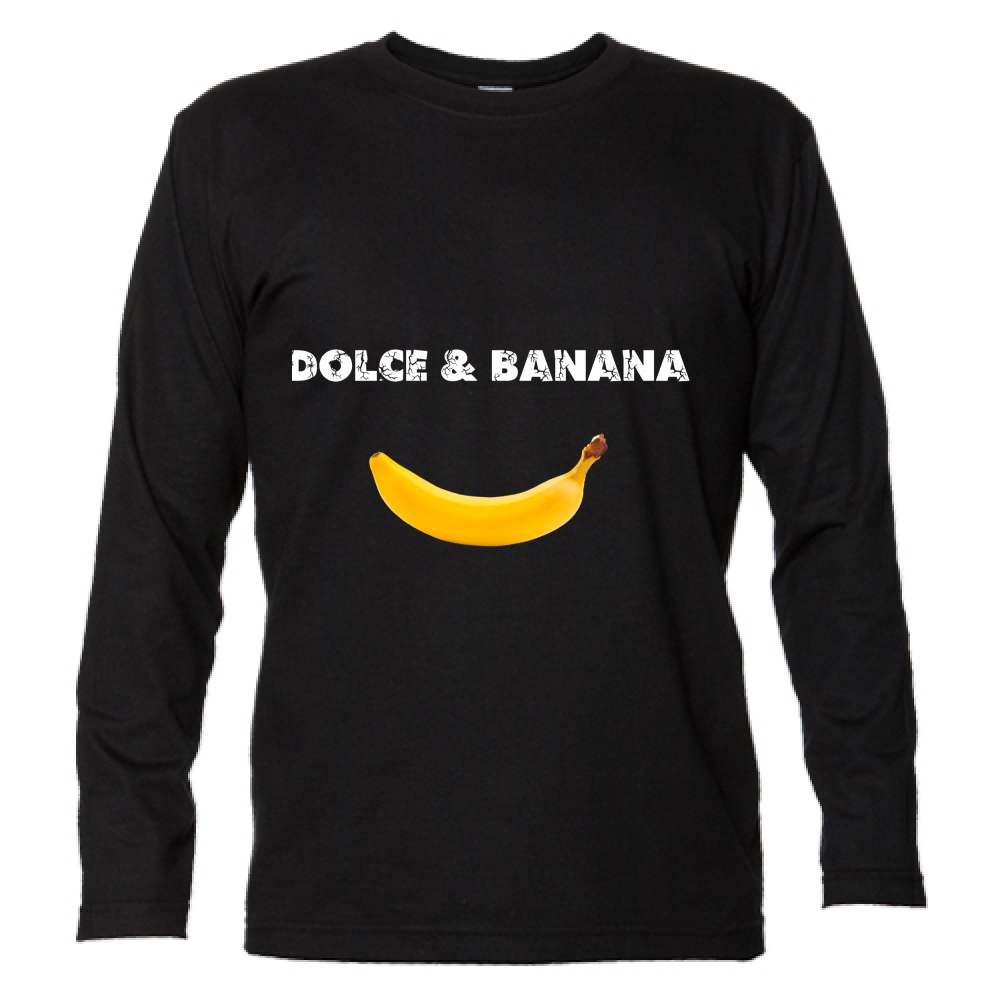T-Shirt Unisex Manica Lunga Dolce&Banana