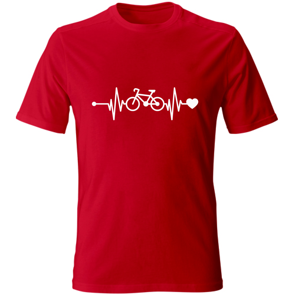 T-Shirt Unisex Battito Bicicletta